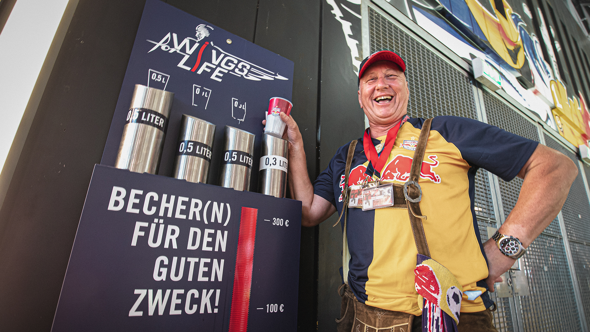 Becher(n) für den guten Zweck